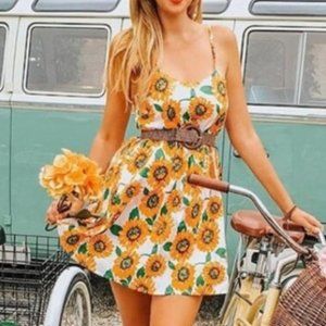 Vintage Sunflower Dress 
